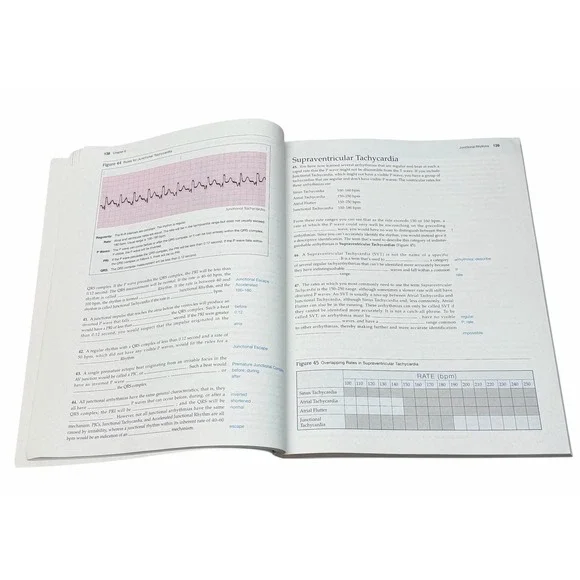 Basic Arrhythmias w/12-Lead EKG's by Gail Walraven Eighth Edition Paperback - Picture 7 of 8